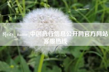 潮州中国执行信息公开网官方网站客服热线