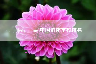 潮州中国消防学校排名