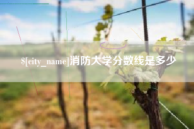 潮州消防大学分数线是多少