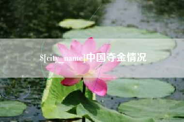 潮州中国夺金情况