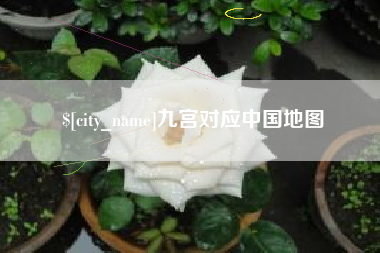 潮州九宫对应中国地图