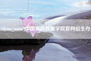 潮州中国消防救援学院官网招生办