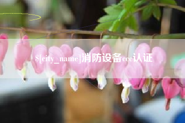 潮州消防设备ccc认证