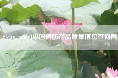 潮州中国消防产品质量信息查询网