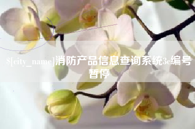 潮州消防产品信息查询系统3c编号暂停