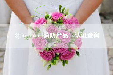 潮州消防产品ccc认证查询