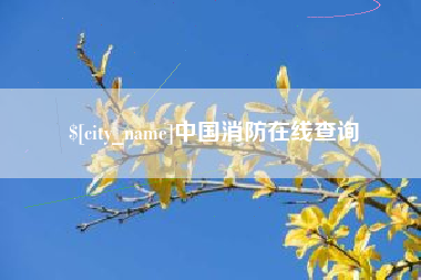 潮州中国消防在线查询