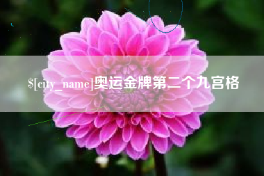 潮州奥运金牌第二个九宫格